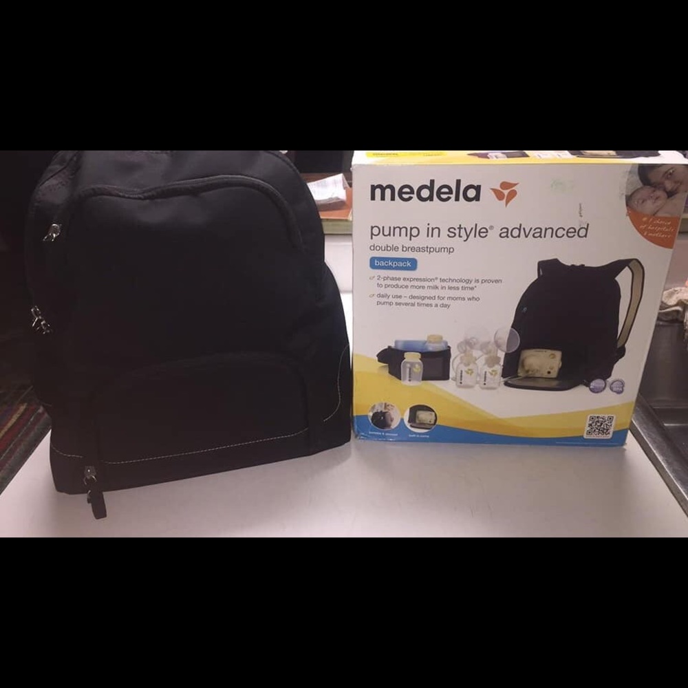 Medela electric breast pump AND manual pump!